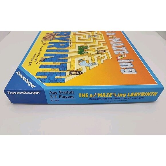 The Amazing Labyrinth 1988 Ravensburger Board Game A Maze Ing 100% COMPLETE - Picture 3 of 8